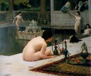 Jean Leon Gerome The Pipelighter oil painting